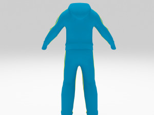 Clothes low poly 3D Model