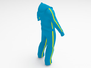 Clothes low poly 3D Model