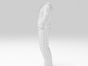 Clothes low poly 3D Model