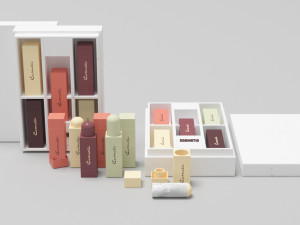 Cosmetic collection 3Dモデル