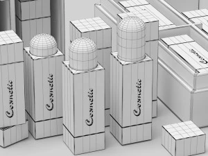 Cosmetic collection 3D Model