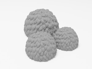 Tree bush print Model 3D