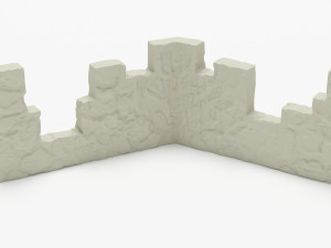 Wall print low poly Modèle 3D