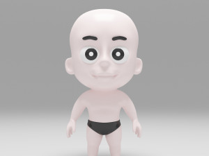 Baby base mesh 3D Model