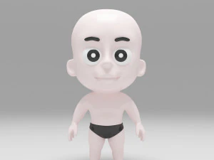 Baby base mesh 3D Model