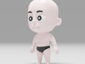 Baby base mesh 3D Model