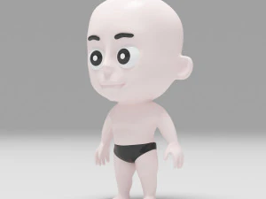 Baby base mesh 3D Model