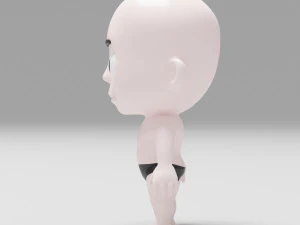 Baby base mesh 3D Model