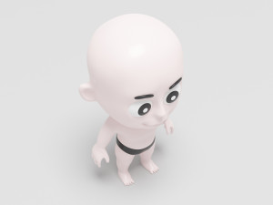 Baby base mesh 3D Model