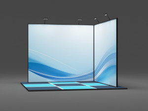 Booth display 3D 모델