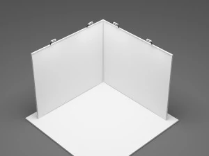 Exibi&ccedil;&atilde;o de estande Modelo 3D