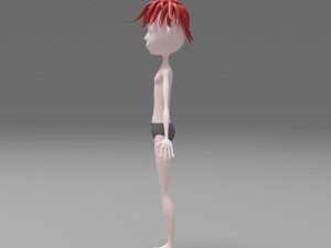 Character boy cartoon Modelo 3D