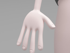 Character boy cartoon Modelo 3D
