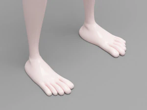 Character boy cartoon 3D Model