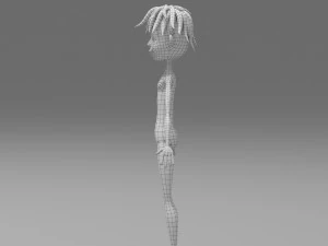 Character boy cartoon 3D Model