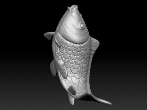 Carpa Modelo de impresión 3D