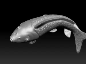 Carpa Modelo de impresión 3D