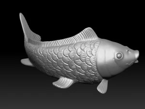 Carpa Modelo de impresión 3D