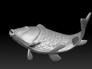 Carpa Modelo de impresión 3D