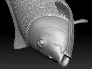 Carpa Modelo de impresión 3D