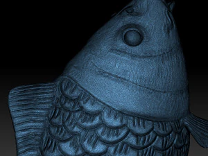 Carpa Modelo de impresión 3D