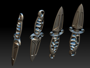 Knife Model do druku 3D