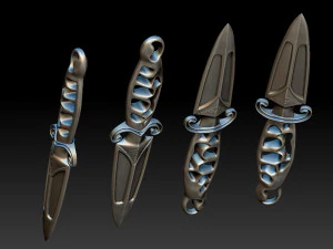 Knife 3D Print Model