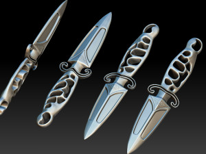 Knife Model do druku 3D