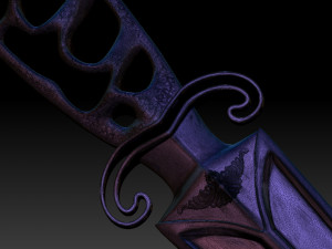 Knife Model do druku 3D