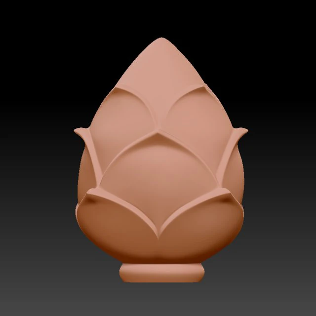 Lotus Flower 3D print model 3D Print Model .c4d .max .obj .3ds .fbx .stl .blend 