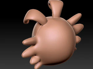 Rabbit Head Print 3D 3D Print Model