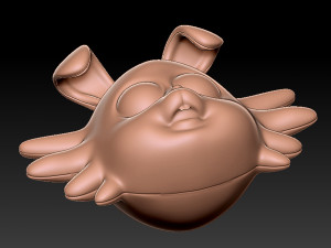 Rabbit Head Print 3D Modello di stampa 3D