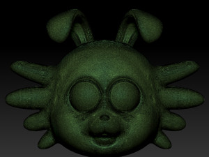 Rabbit Head Print 3D Modello di stampa 3D