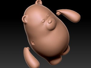 Bear 3d print 3D print 3D Принт Модель