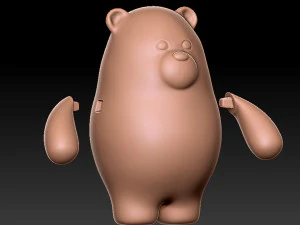 Bear 3d print 3D print 3D Print Model