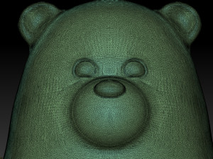 Bear 3d print 3D print 3D Принт Модель