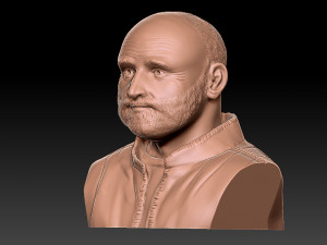 Head 3d print Model do druku 3D