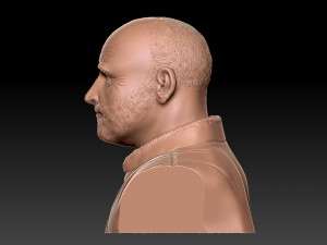 Head 3d print Model do druku 3D