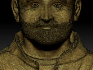 Head 3d print Model do druku 3D