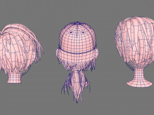 Head cartoon Model 3D