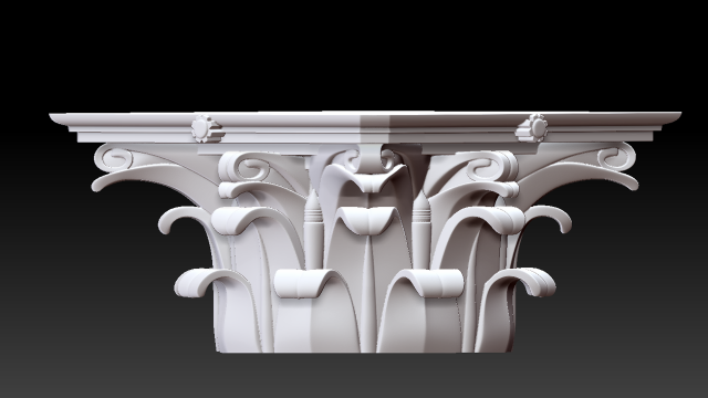 Columna decorativa Modelo 3D $12 - .max .fbx .obj - Free3D