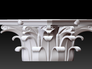 Column Head 3D Baskı Modeli