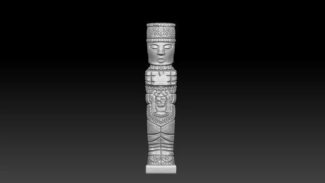 Statue 3D Print Model .c4d .max .obj .3ds .fbx .stl .blend 