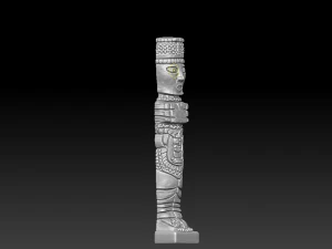 Statue 3D Print Model