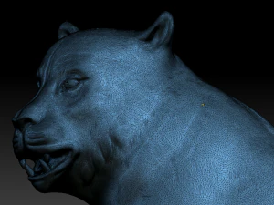 Estatua del tigre Modelo de impresión 3D