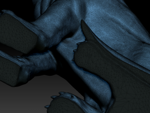 Tiger Statue Model do druku 3D