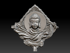 Buddha reliefs 3D-printmodel