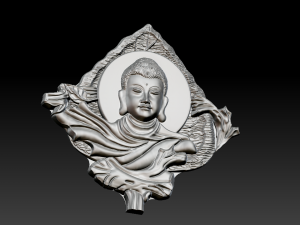 Buddha reliefs Modelo de Impressão 3D