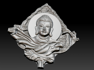 Buddha reliefs Modelo de Impressão 3D