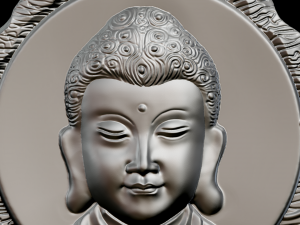 Buddha reliefs Modelo de Impressão 3D